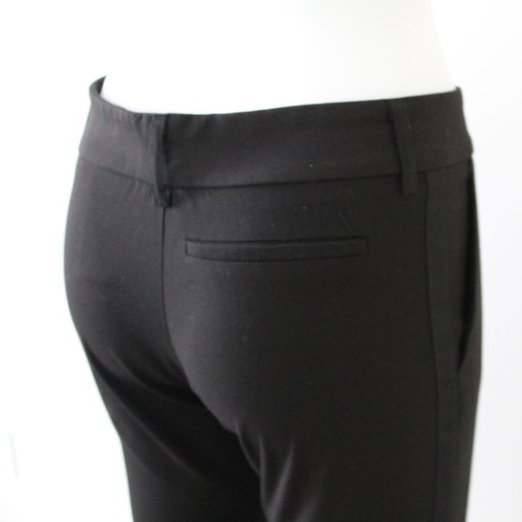 Yves Saint Laurent YSL Tuxedo Ankle Pant Black Size 34 - Picture 4 of 5